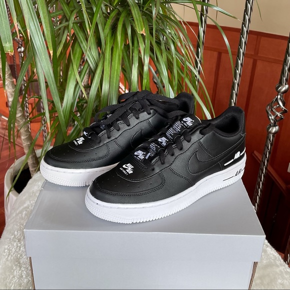 ‼️SOLD‼️ Nike Air Force 1 LV8 3 - Black, Black, White - Picture 6 of 14